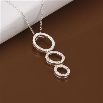 wholesale 925 silver fashion jewelry 2014 Twisted Line Bracelet women Necklace