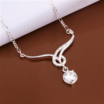 wholesale 925 silver fashion jewelry 2014 Twisted Line Bracelet women Necklace